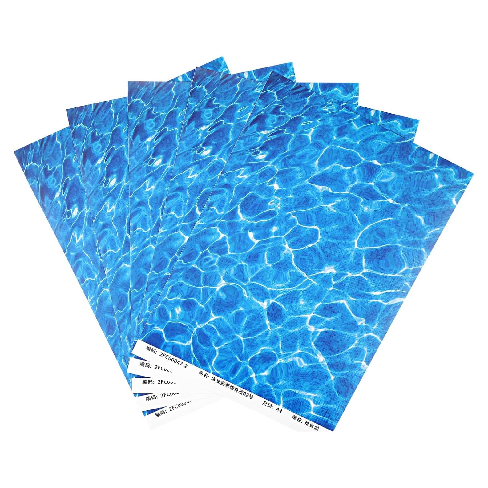 Hojas de Agua Falsa BESPORTBLE 5 Unidades 29.5x20cm