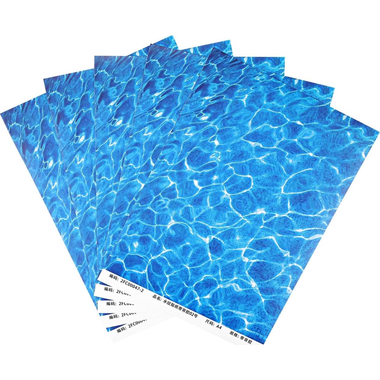 Hoja de Agua Artificial DIYEAH 25 Hojas 29.5x21 cm