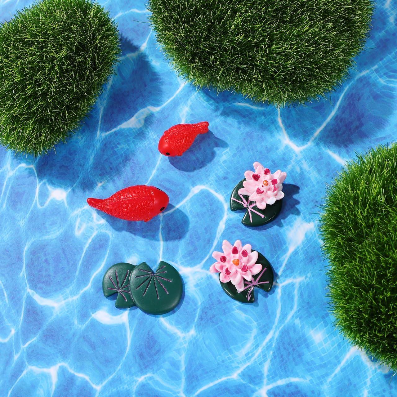 Hoja de Agua Artificial DIYEAH 25 Hojas 29.5x21 cm