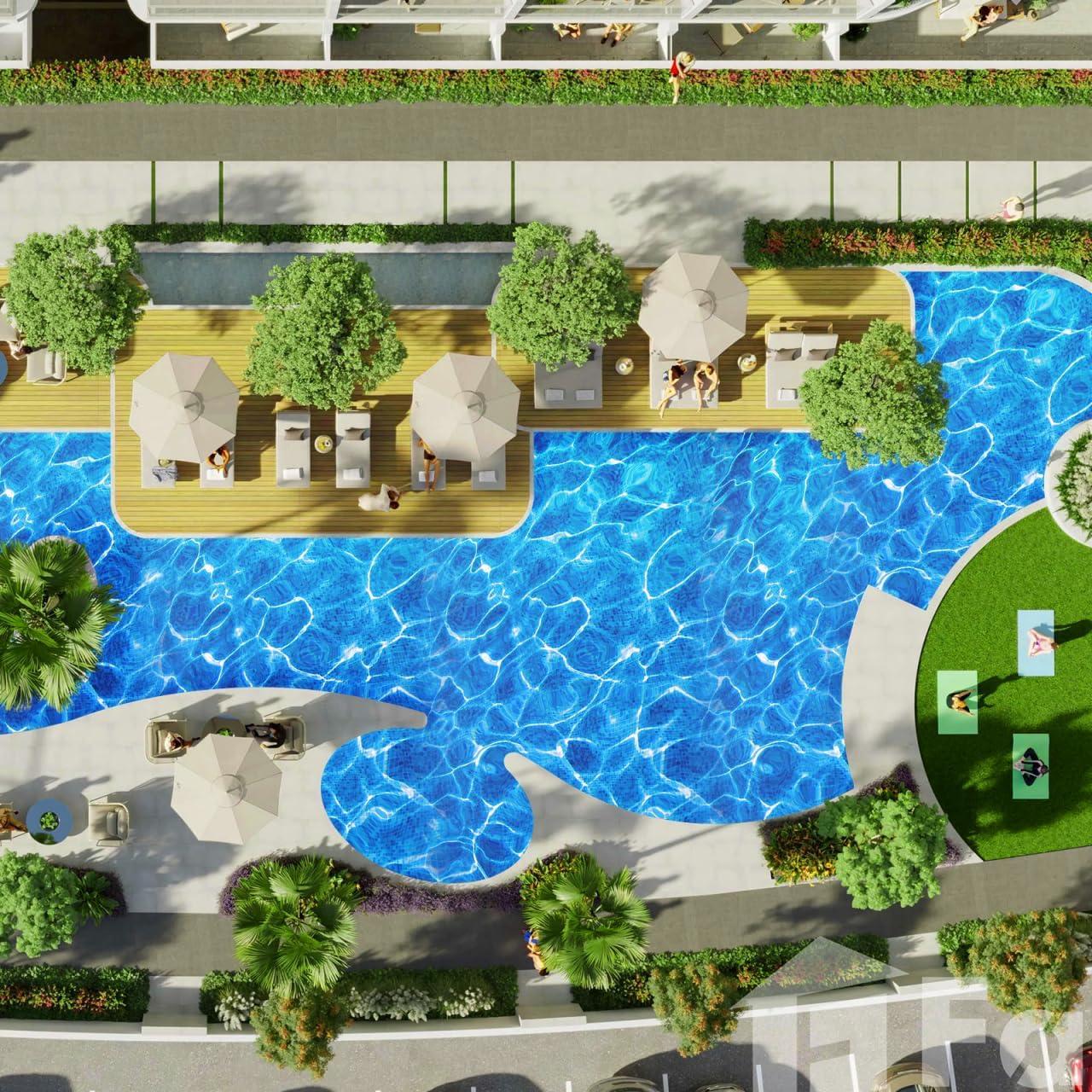 Hoja de Agua Artificial DIYEAH 25 Hojas 29.5x21 cm