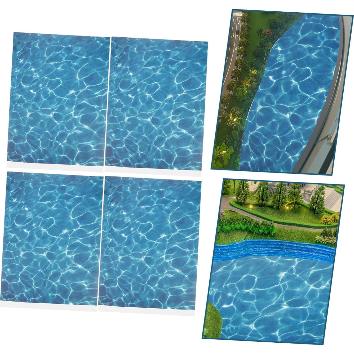 Mesa de Arena Artificial IMIKEYA con Ondulación de Agua 29.5x21cm