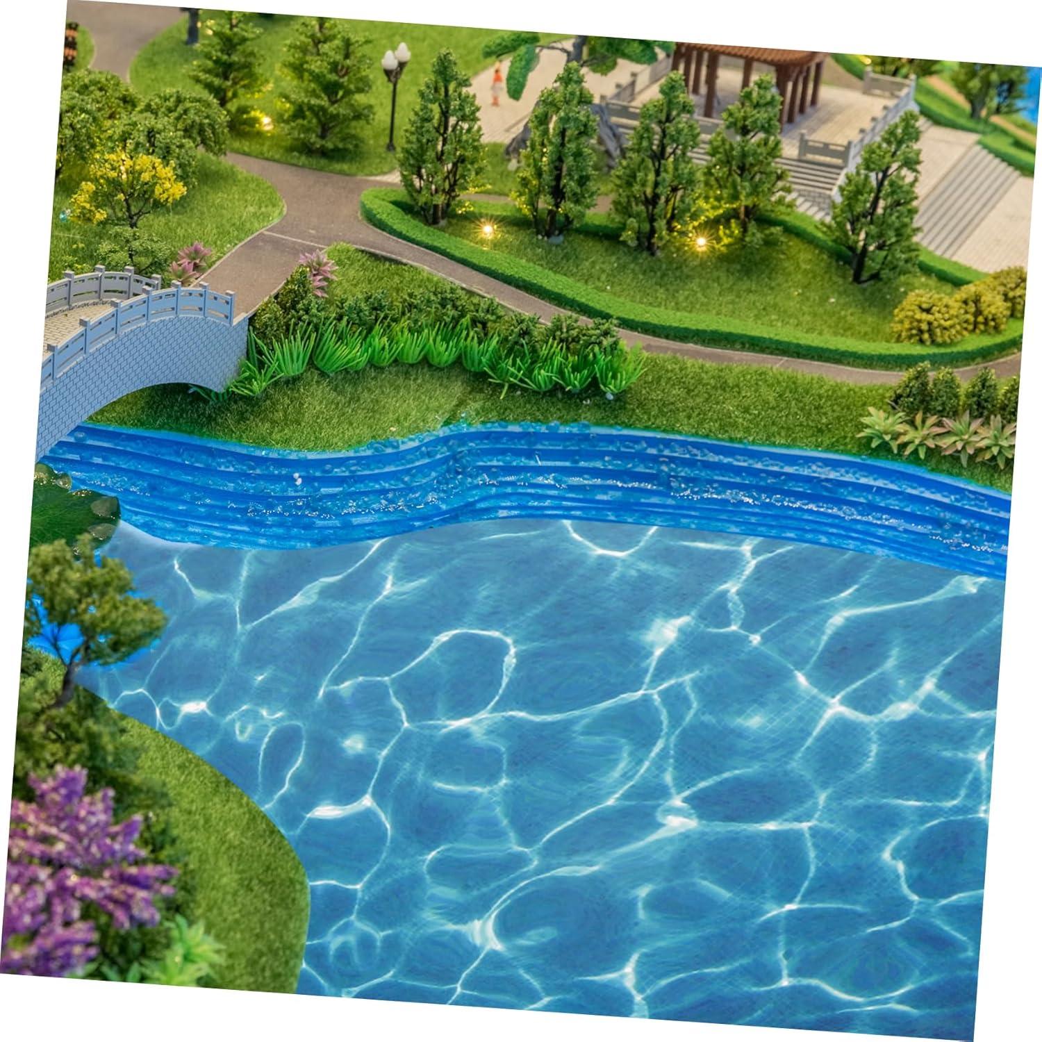 Mesa de Arena Artificial IMIKEYA con Ondulación de Agua 29.5x21cm