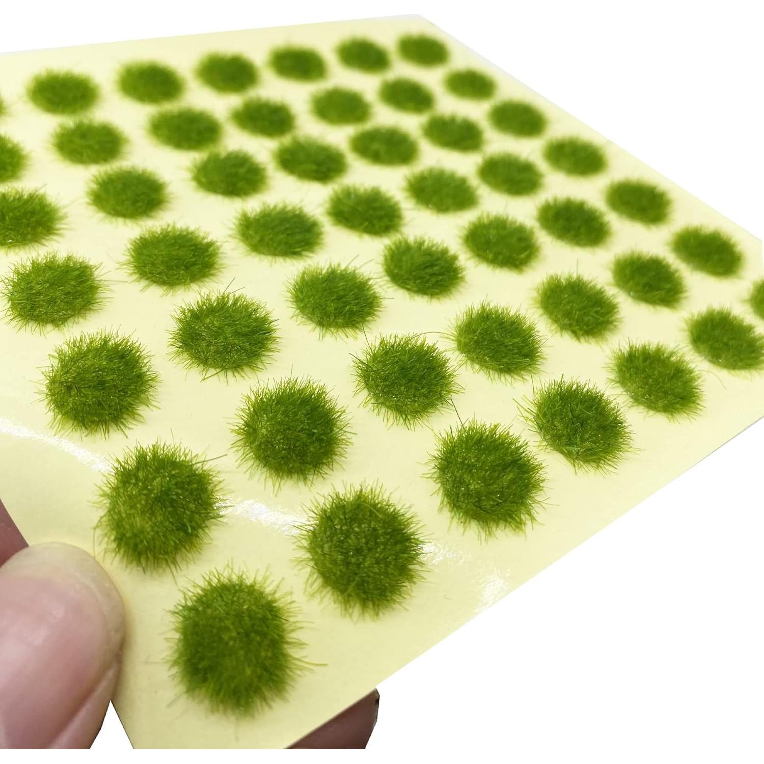 Césped Simulado Cayway Tufts 94PCS para Diorama y Paisaje