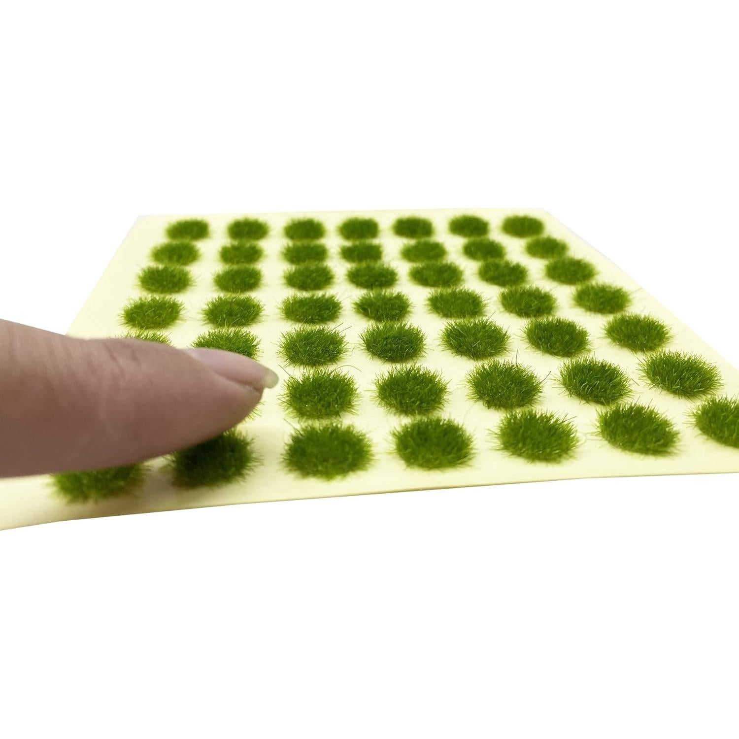 Césped Simulado Cayway Tufts 94PCS para Diorama y Paisaje