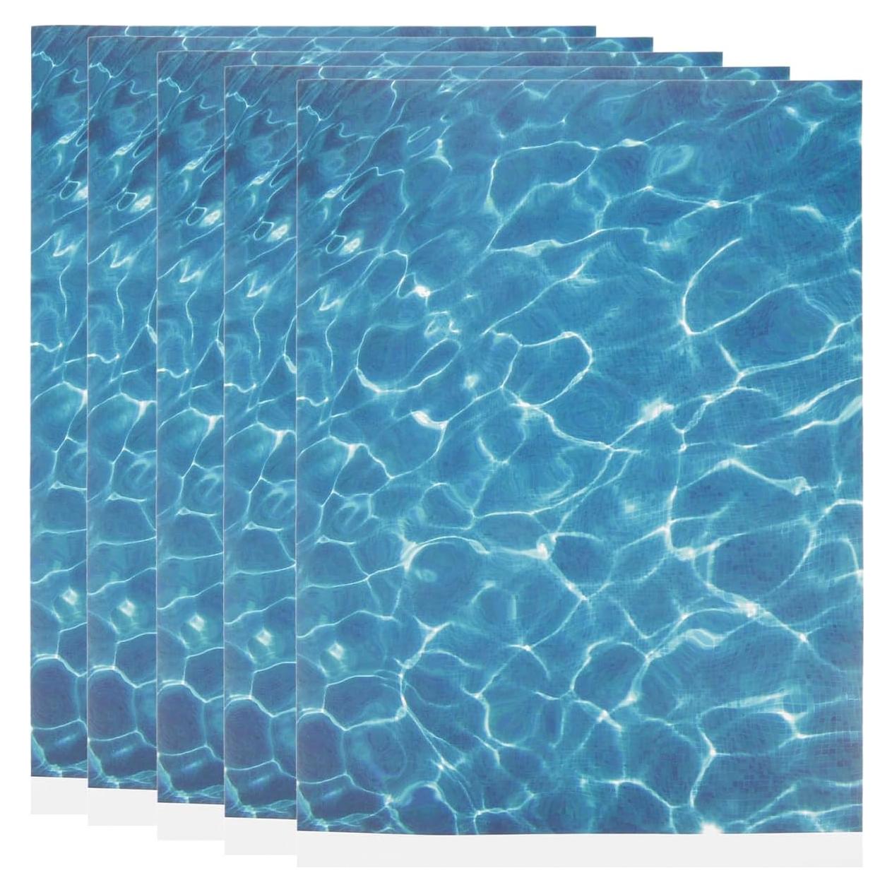 Pegatinas de Agua BESPORTBLE para Diorama 5 Hojas 29.5x21cm