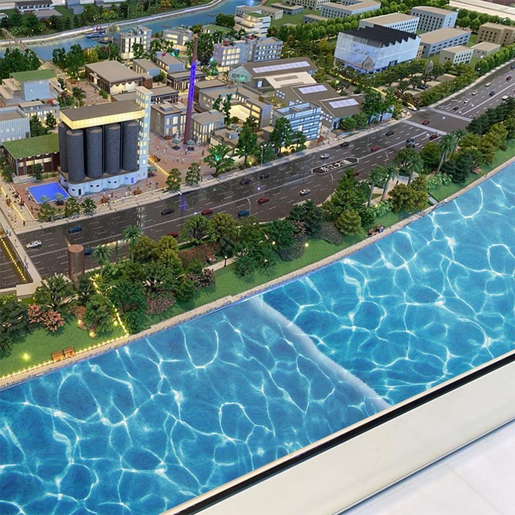 18 Hojas de Calcomanías de Agua en Olas VILLCASE 29.5x21cm