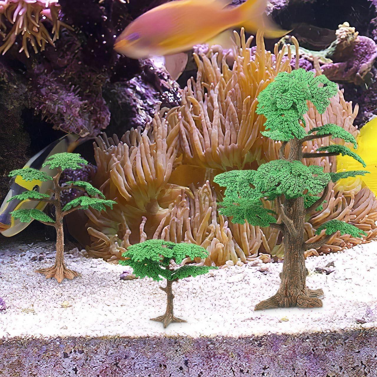 Adornos de Árboles de Ciprés Artificiales NUOBESTY 3 Pcs 24cm