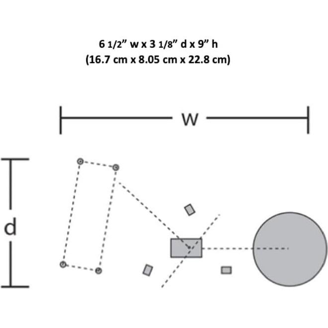 Molino de Viento Woodland Scenics BR5868 16.5x7.9x22.9cm