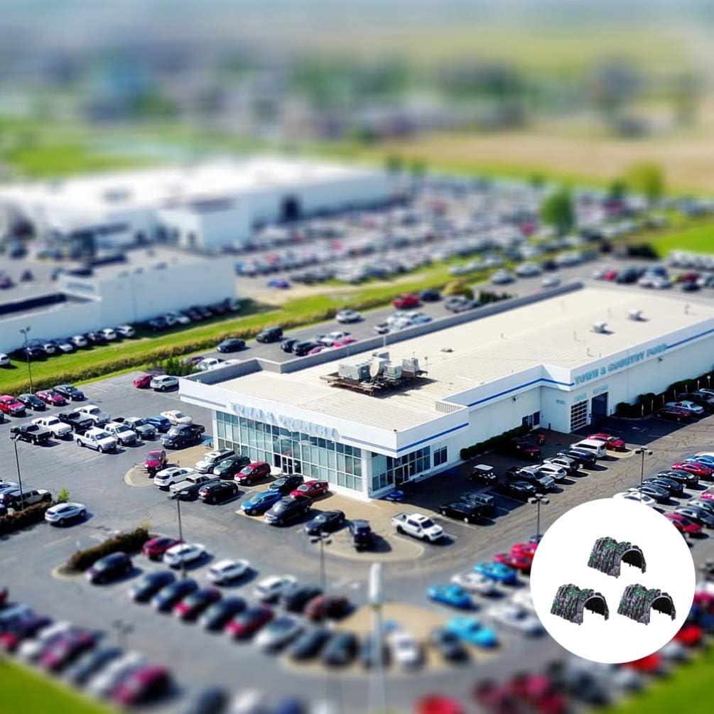 Modelo de Túnel de Roca Toyvian para Ferrocarril Miniatura - 3PCS