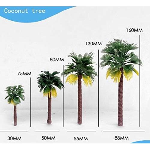 Modelo Escenografía Selva NWFashion 20PCS Árboles de Palma