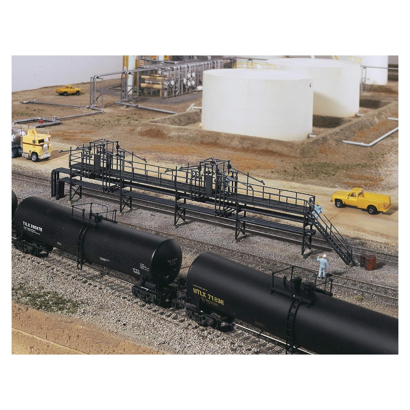 Plataforma de Carga de Aceite Walthers HO 17.8x2.1cm