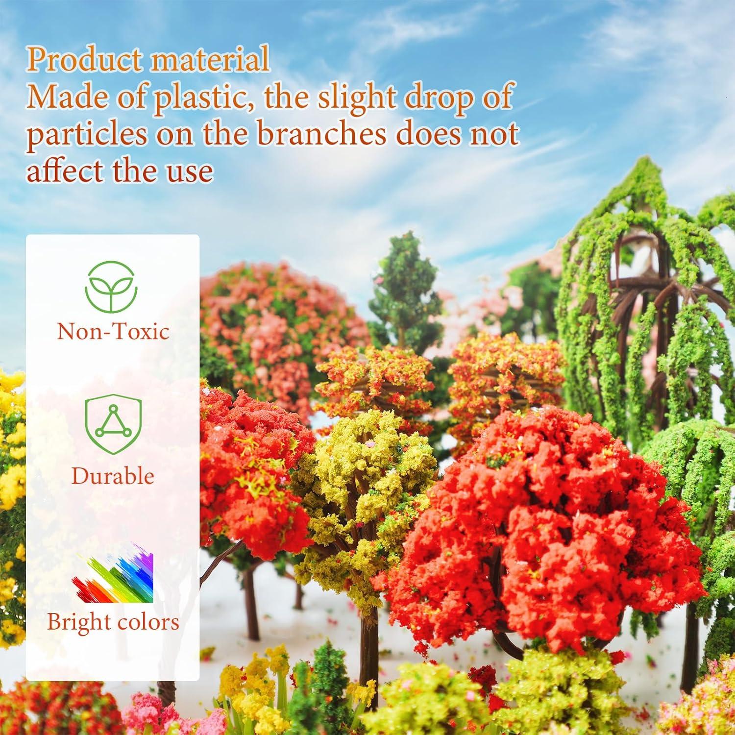 Libima 160 Piezas Mini Árboles Falsos para Manualidades DIY