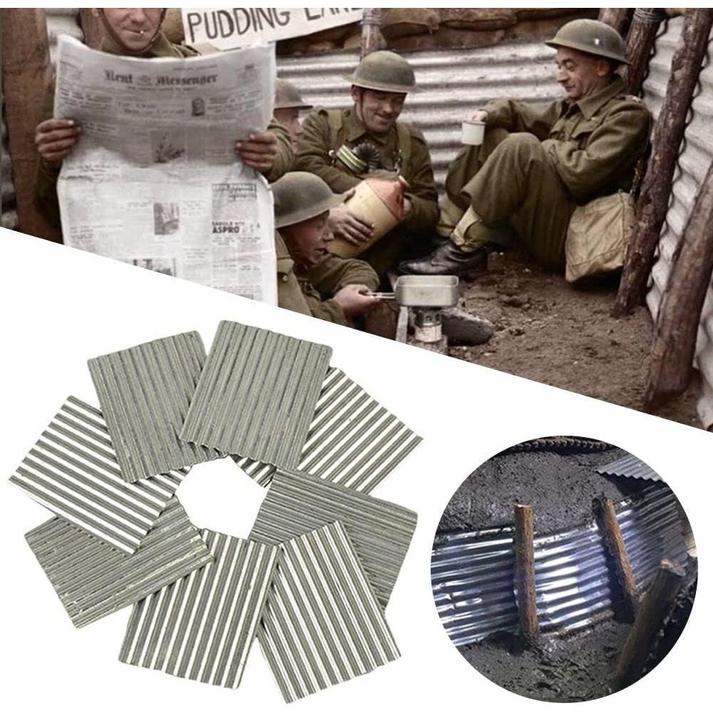 Tejas Corrugadas Miniatura 8PCS Orquideas de Andy 1/35 Escala