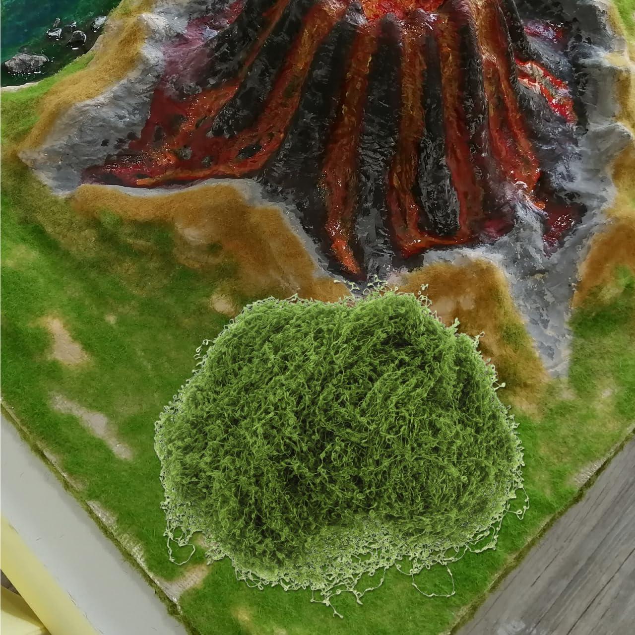 Vides en Miniatura HAPINARY - Algodón Verde Realista para Dioramas