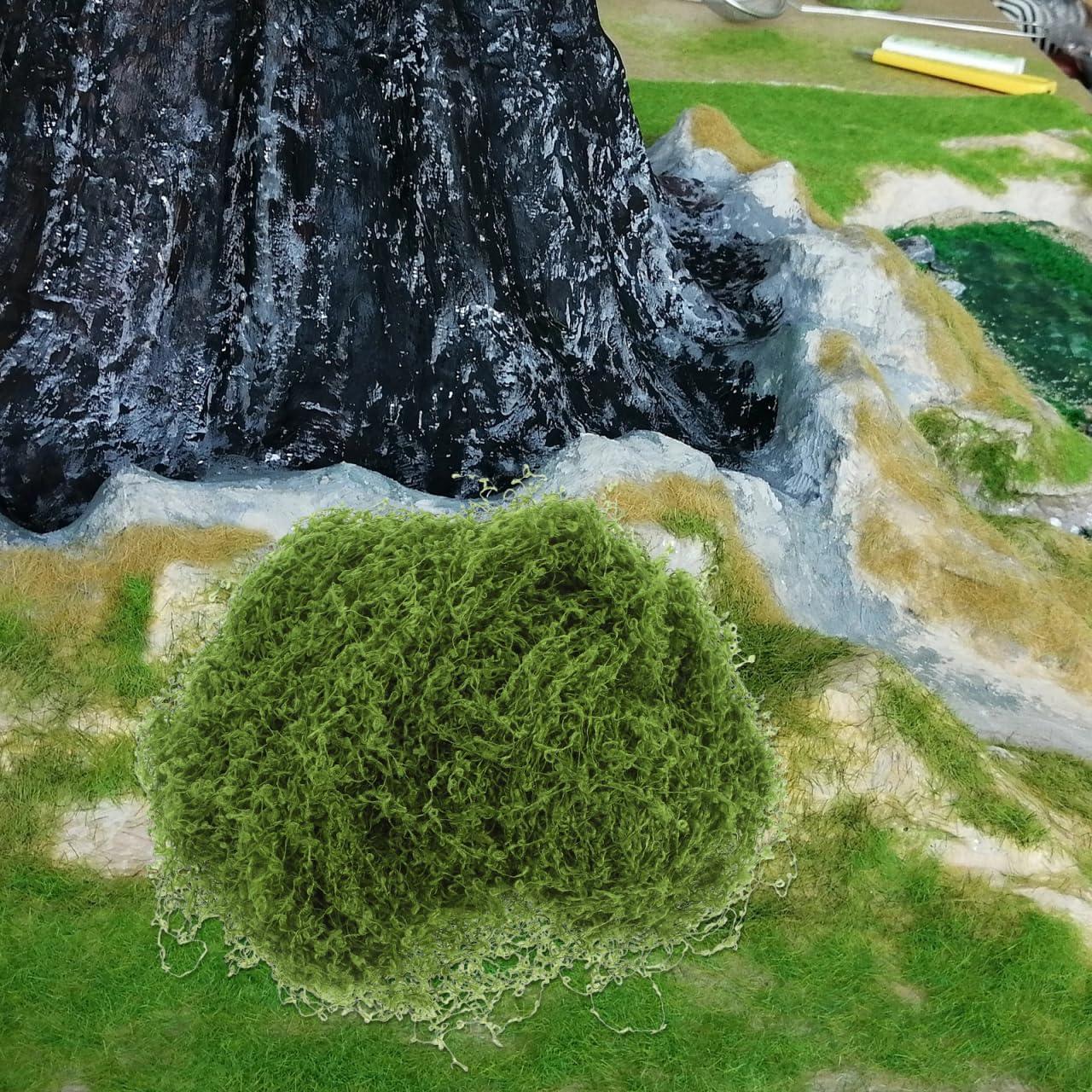 Vides en Miniatura HAPINARY - Algodón Verde Realista para Dioramas