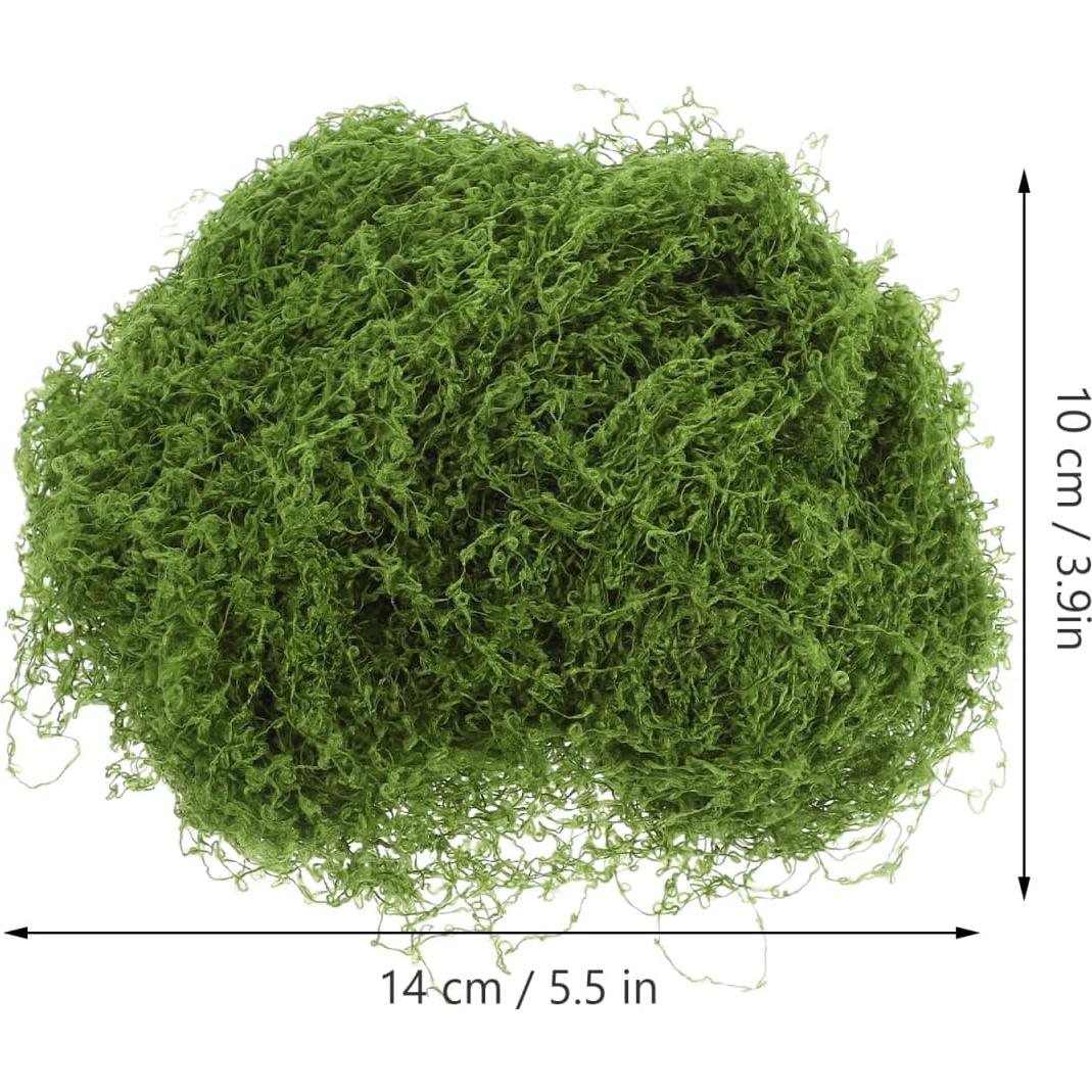 Vides en Miniatura HAPINARY - Algodón Verde Realista para Dioramas