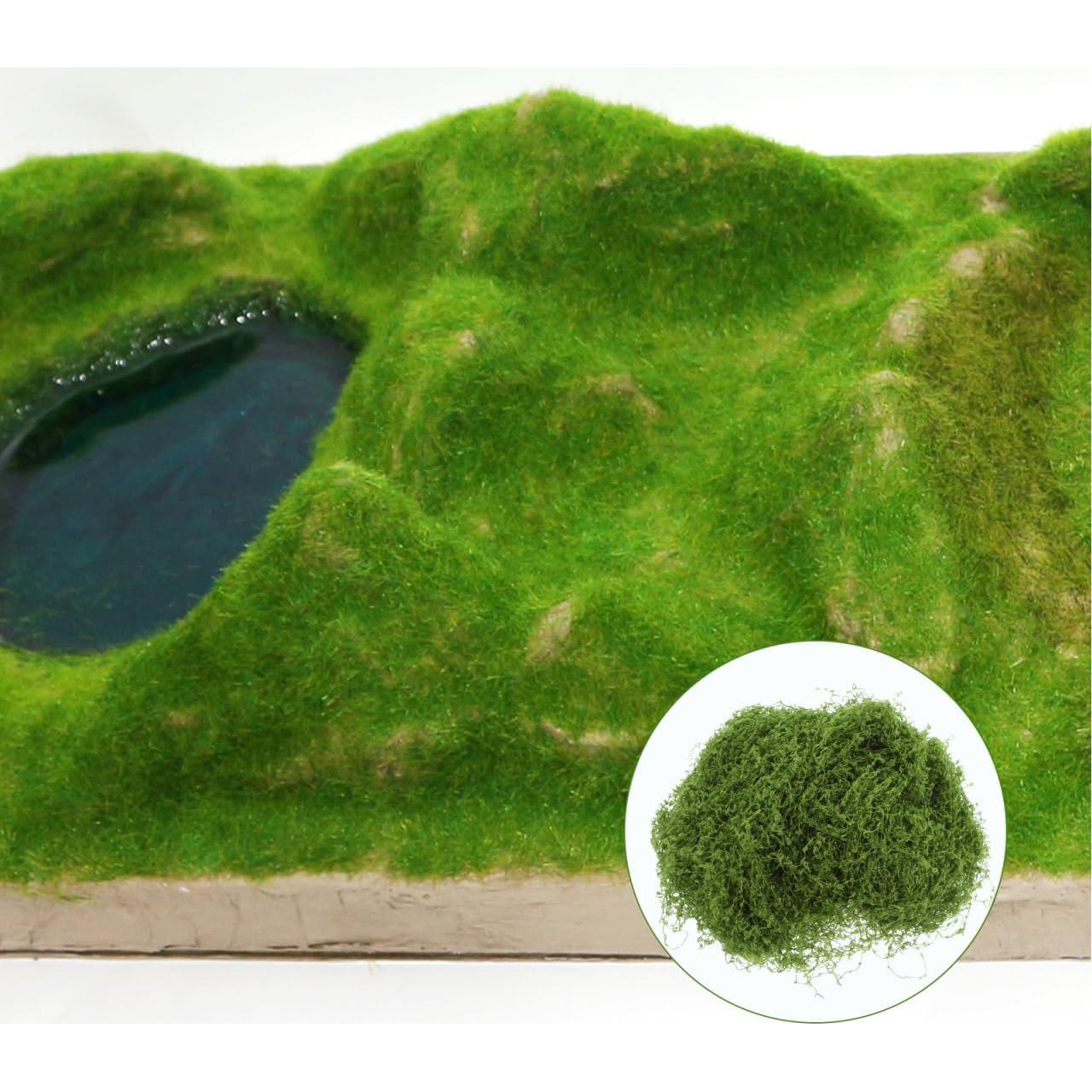 Vides en Miniatura HAPINARY - Algodón Verde Realista para Dioramas