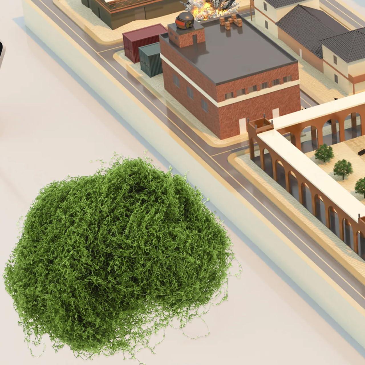 Vides en Miniatura HAPINARY - Algodón Verde Realista para Dioramas