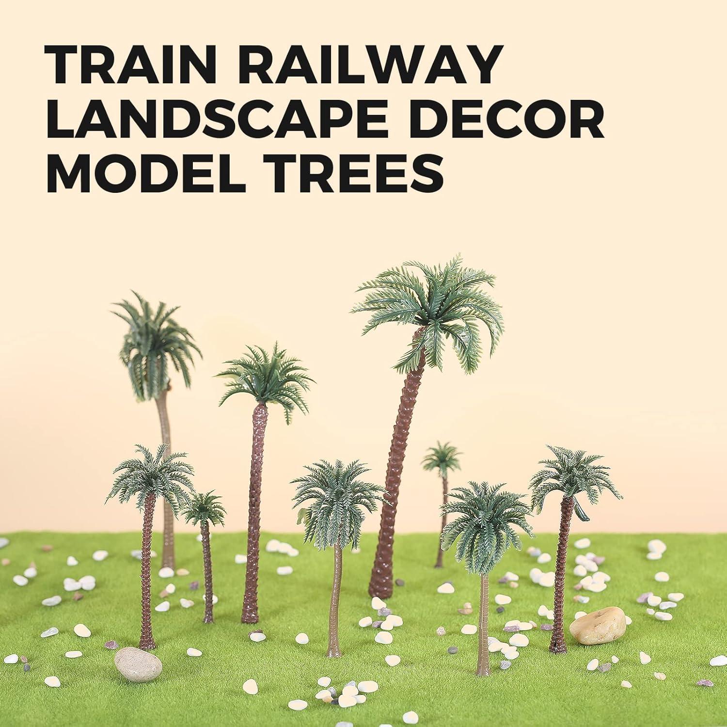 Yetaha 48 Piezas Árboles Modelo Palma de Coco Decoración