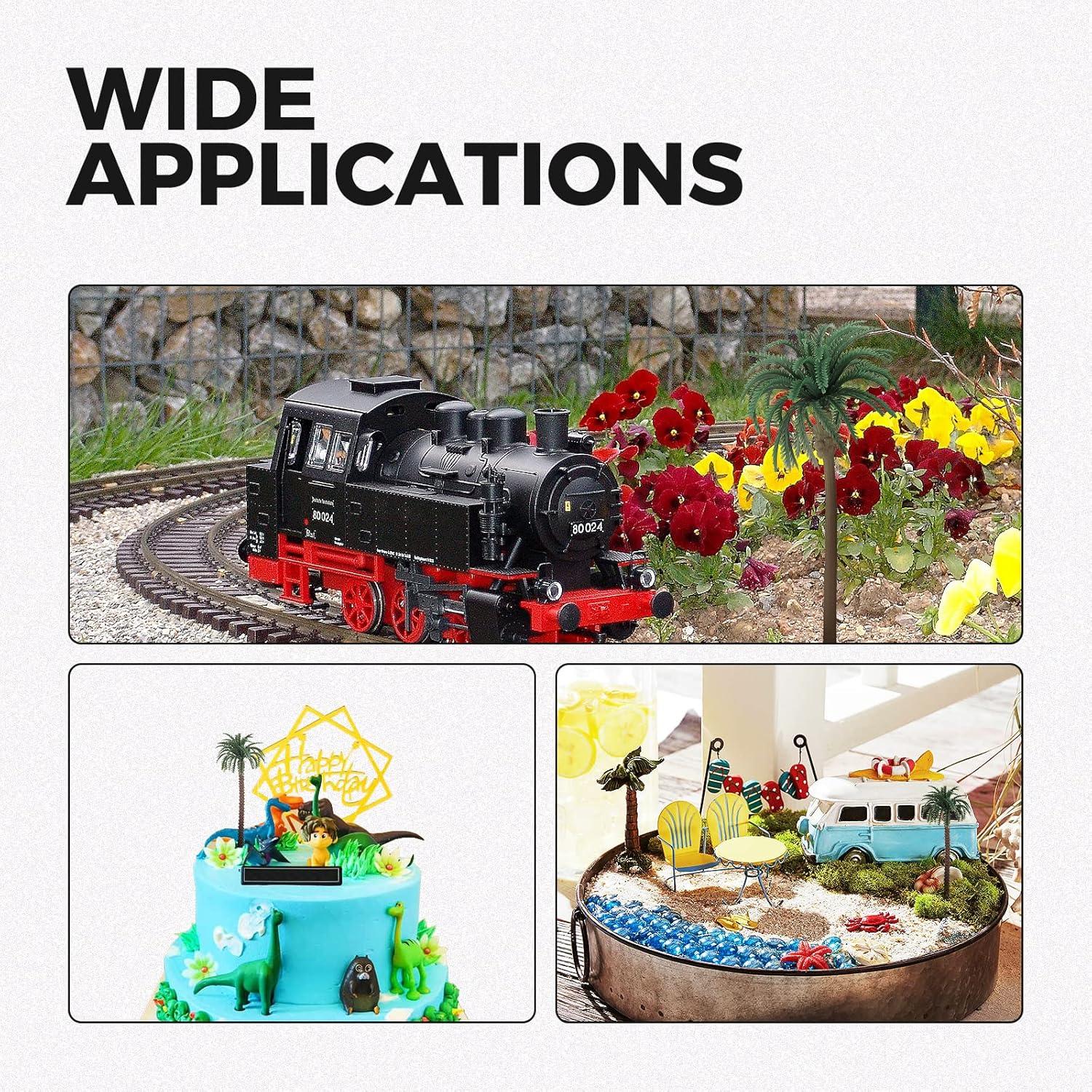 Yetaha 48 Piezas Árboles Modelo Palma de Coco Decoración