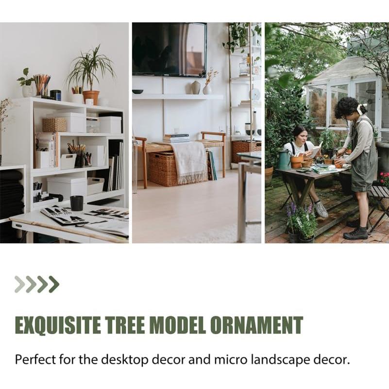 Árbol Baobab Artificial DOITOOL Miniatura 16x10.5cm