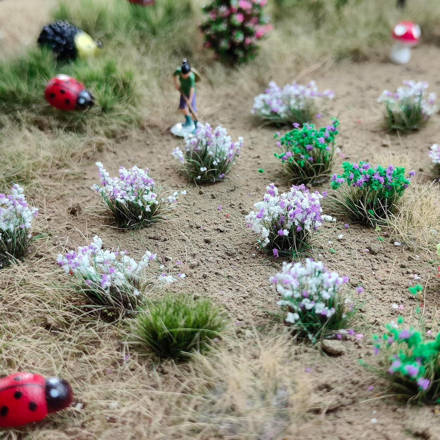 90 Piezas de Granos de Hierba Estática Gdeplok para Dioramas