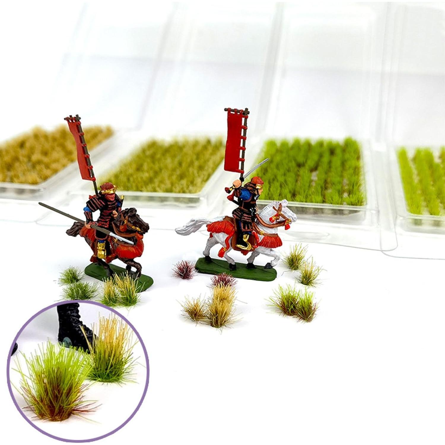 208 Grupos de Hierba Estática Attuslla para Modelos de Paisaje