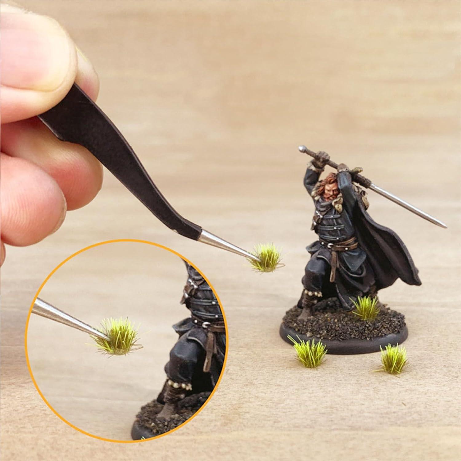 208 Grupos de Hierba Estática Attuslla para Modelos de Paisaje