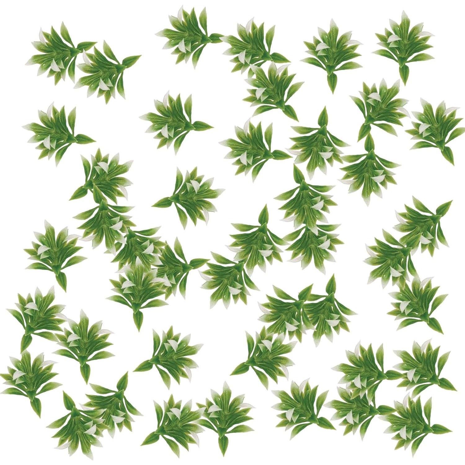 Plantas Miniatura OrgMemory 200 Pcs Coloridas 4cm