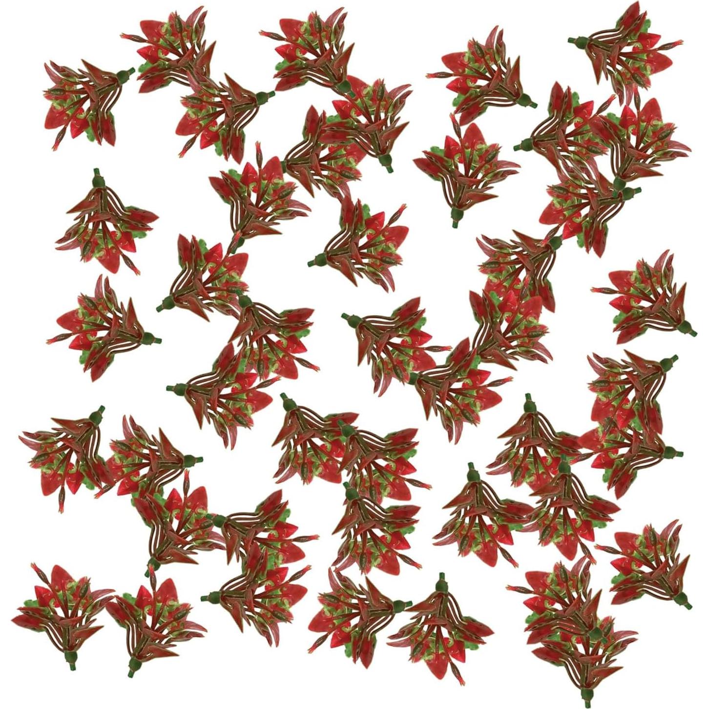 Plantas Miniatura OrgMemory 200 Pcs Coloridas 4cm