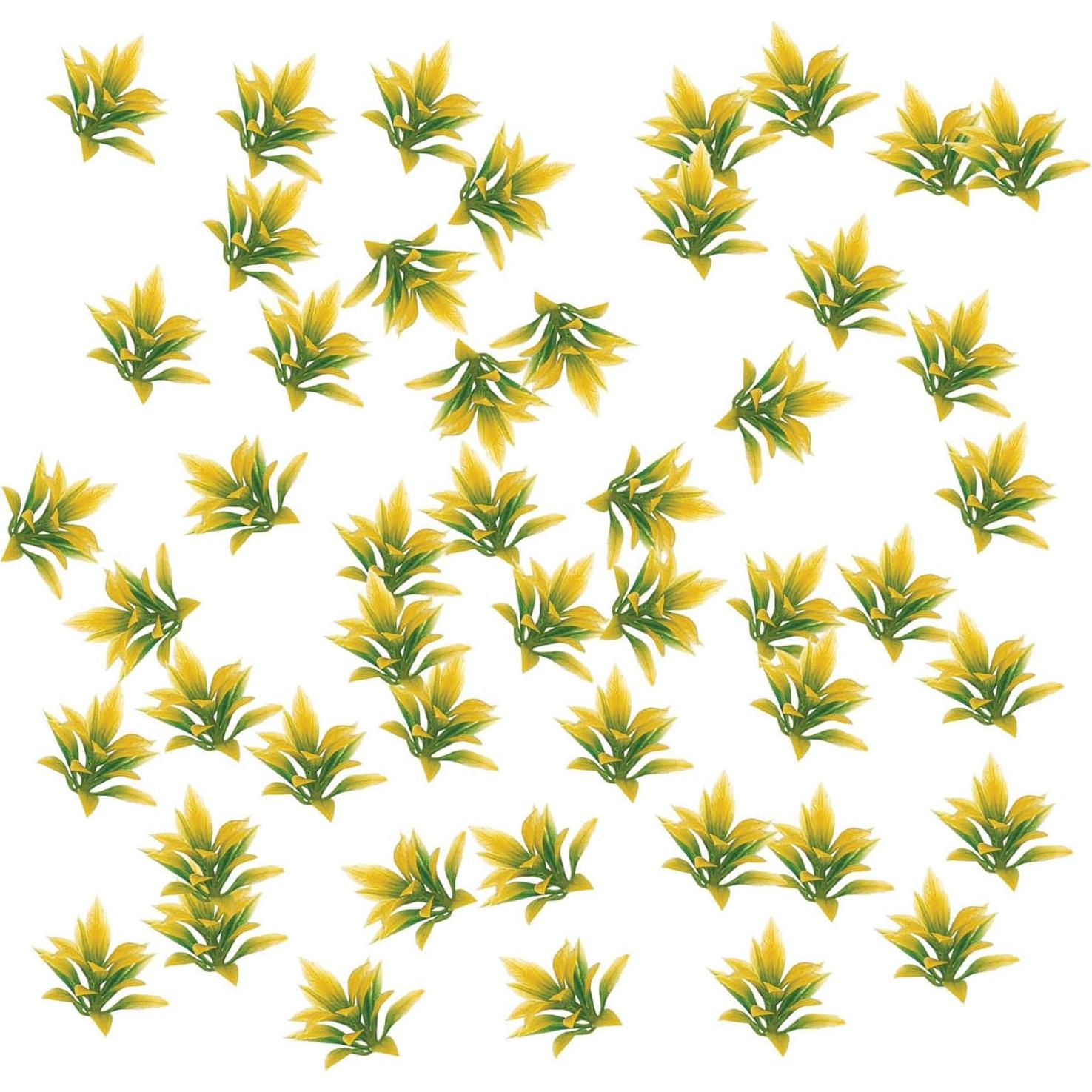 Plantas Miniatura OrgMemory 200 Pcs Coloridas 4cm