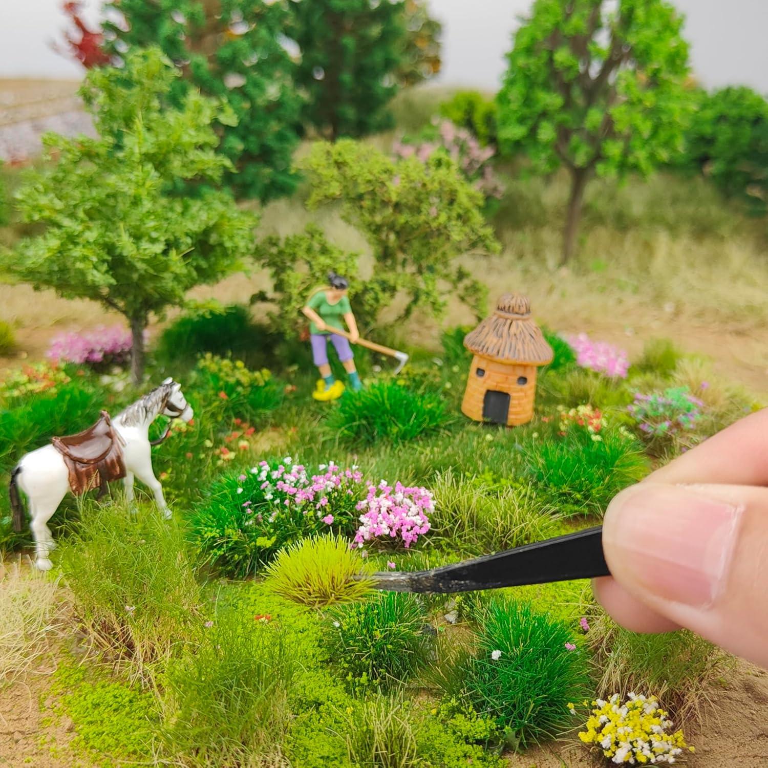 Kit de Escenografía de Césped Artificial Gdeplok 140 Piezas