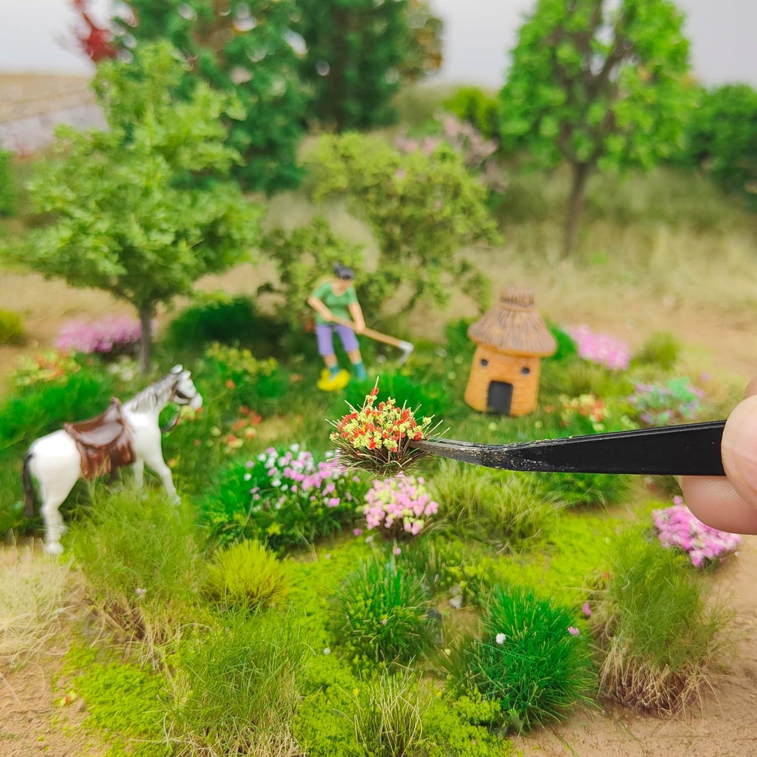 Kit de Escenografía de Césped Artificial Gdeplok 140 Piezas