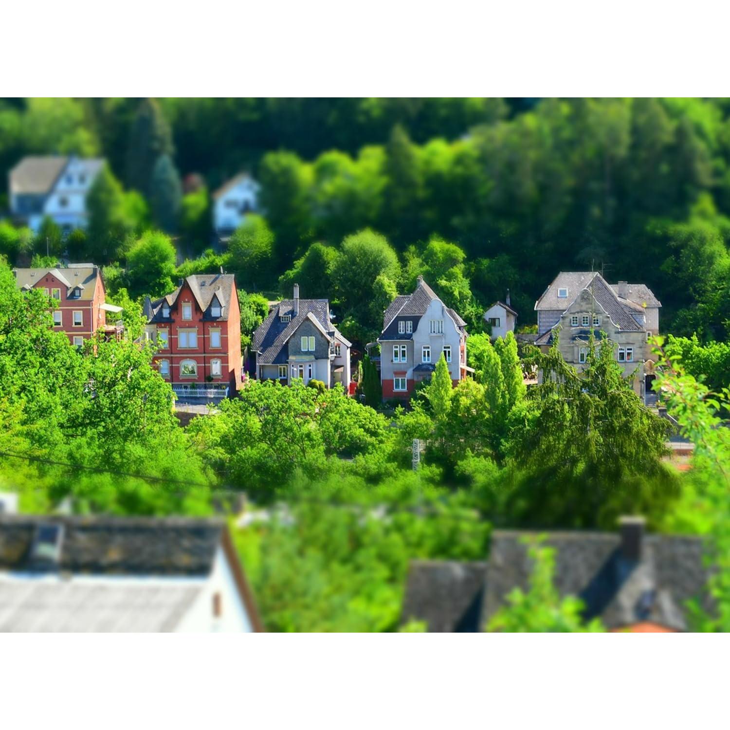 55 Piezas de Árboles Miniatura The Left Bridge para Dioramas