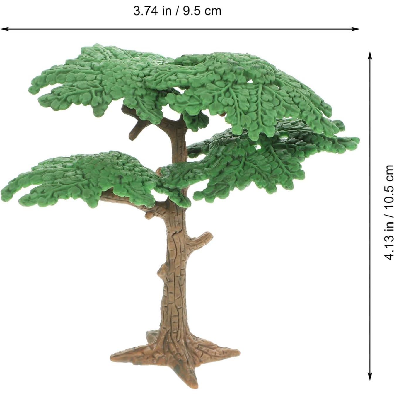 NOLITOY 3 Piezas Árboles Miniatura Artificiales 10.5 cm