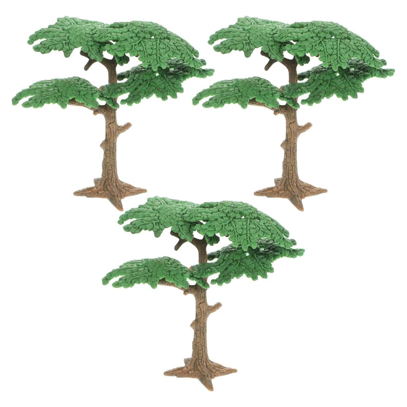 Árboles Miniatura para Diorama Homoyoyo 3 Piezas Multicolor