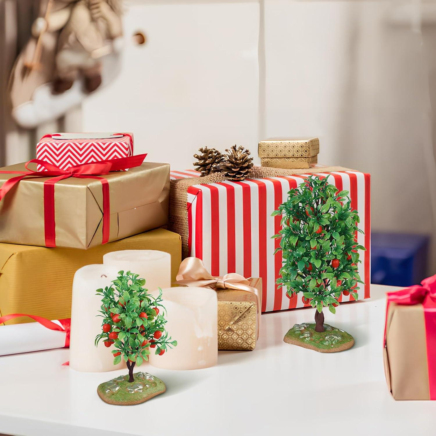 2 Árboles Artificiales de Manzana MAGICLULU para Decoración