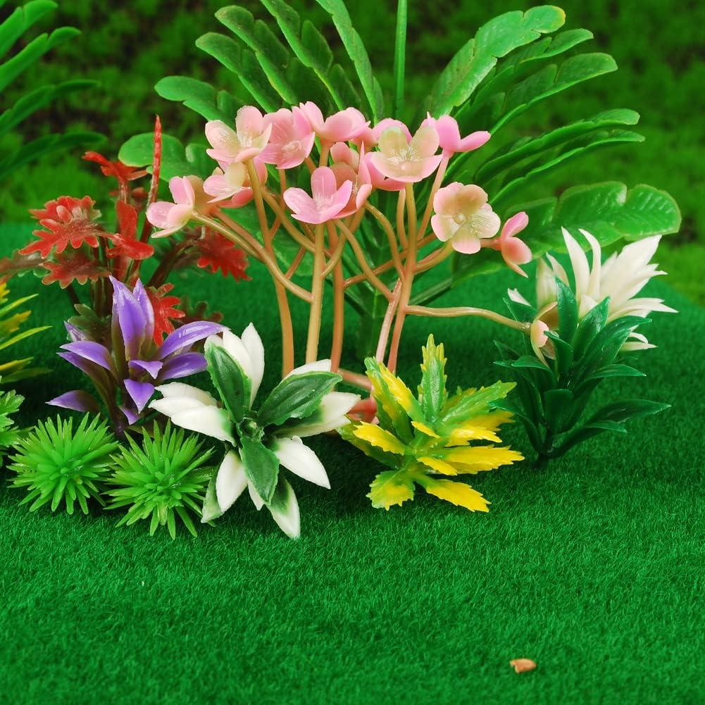 100 Árboles Mini Coloridos BAENRCY para Modelismo Escenario