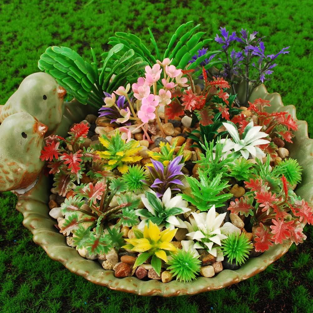 100 Árboles Mini Coloridos BAENRCY para Modelismo Escenario