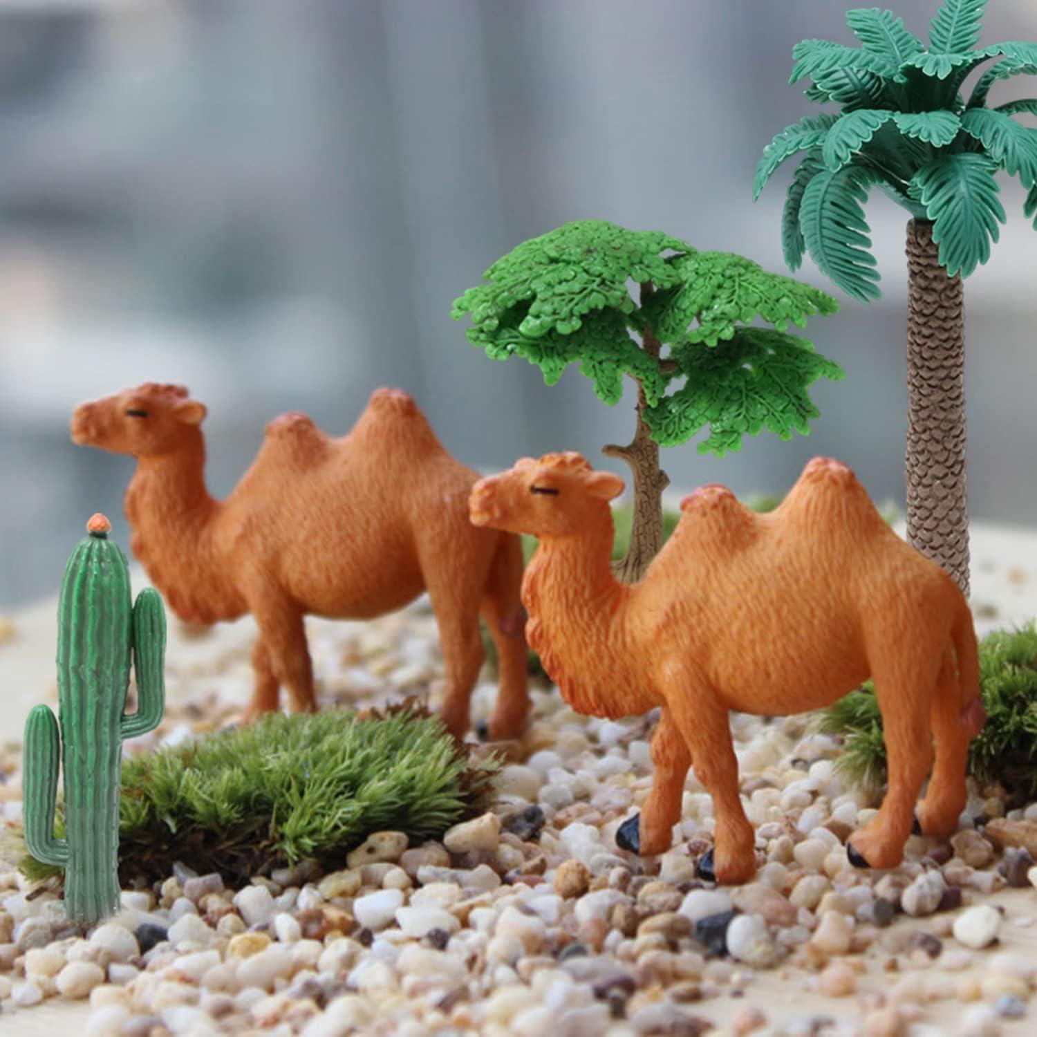 Plantas Miniatura Falsas Honbay - 3PCS Decoración Verde