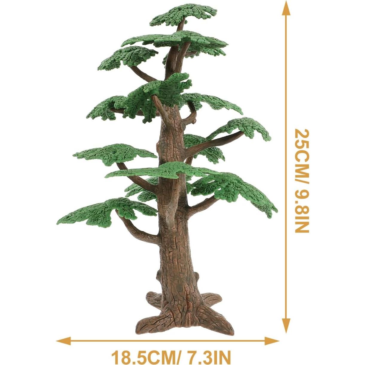 Modelo de Árbol Miniatura NUOBESTY 25x18.5cm para DIY