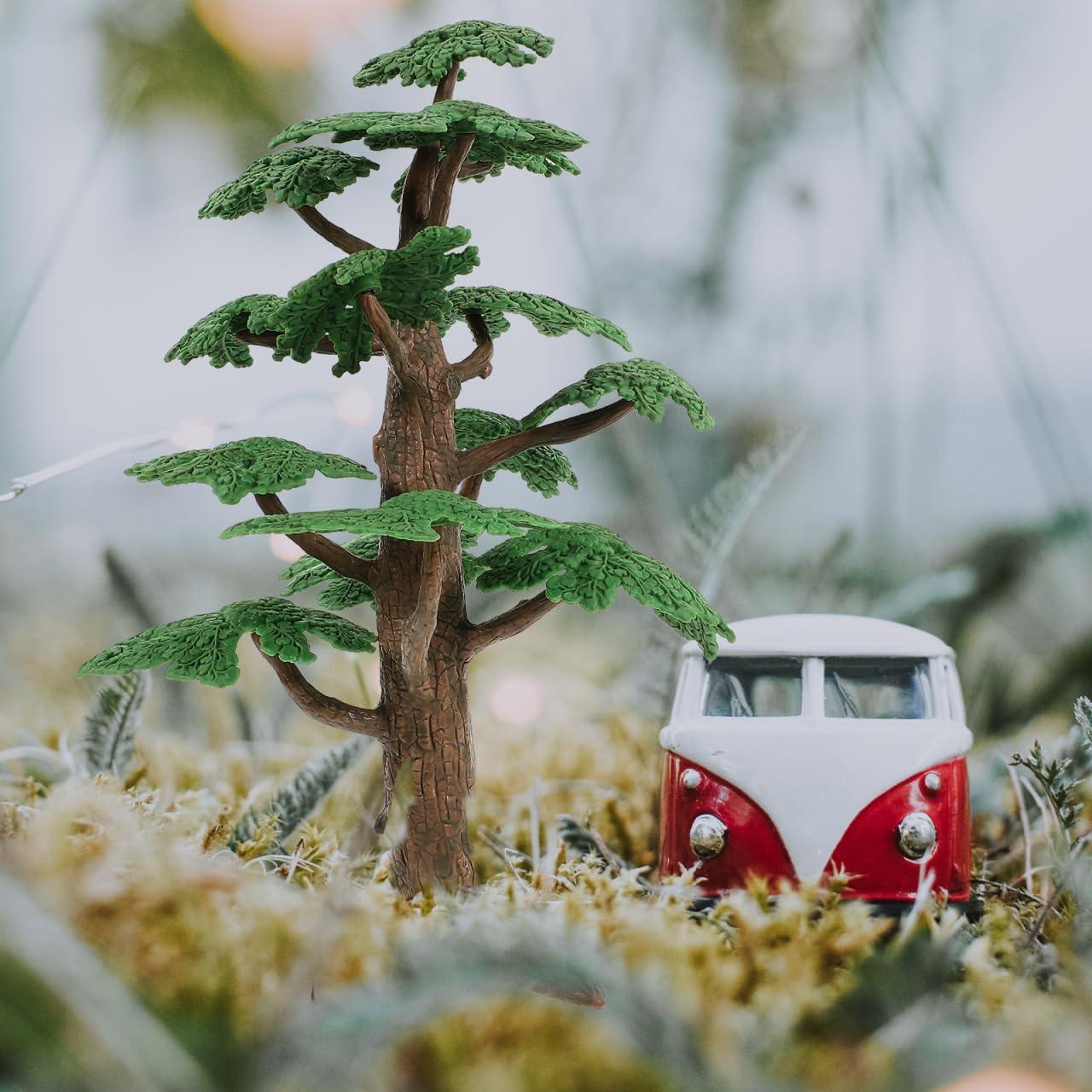 Modelo de Árbol Miniatura NUOBESTY 25x18.5cm para DIY