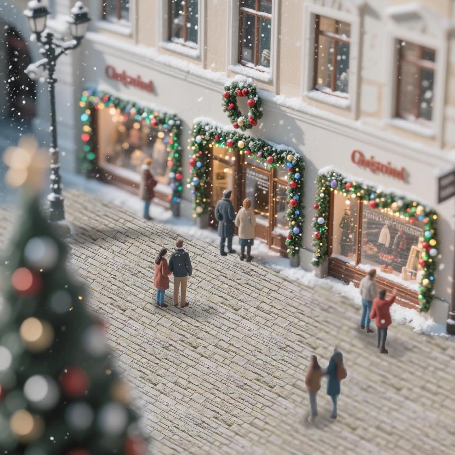 6 Pcs Alfombrillas de Pueblo Warmtree Ladrillo Gris Autoadhesivas