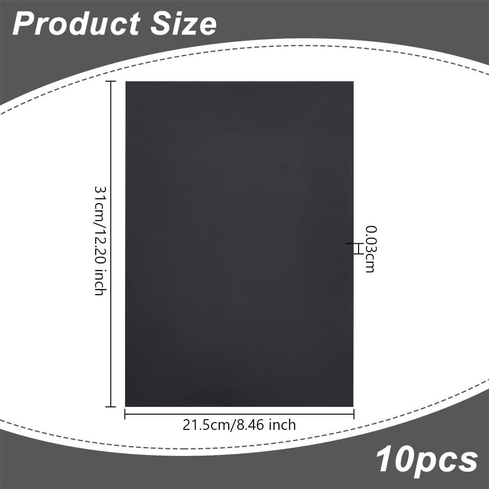 OLYCRAFT 10 Hojas Pegatinas de Carretera PVC 31x21.5cm