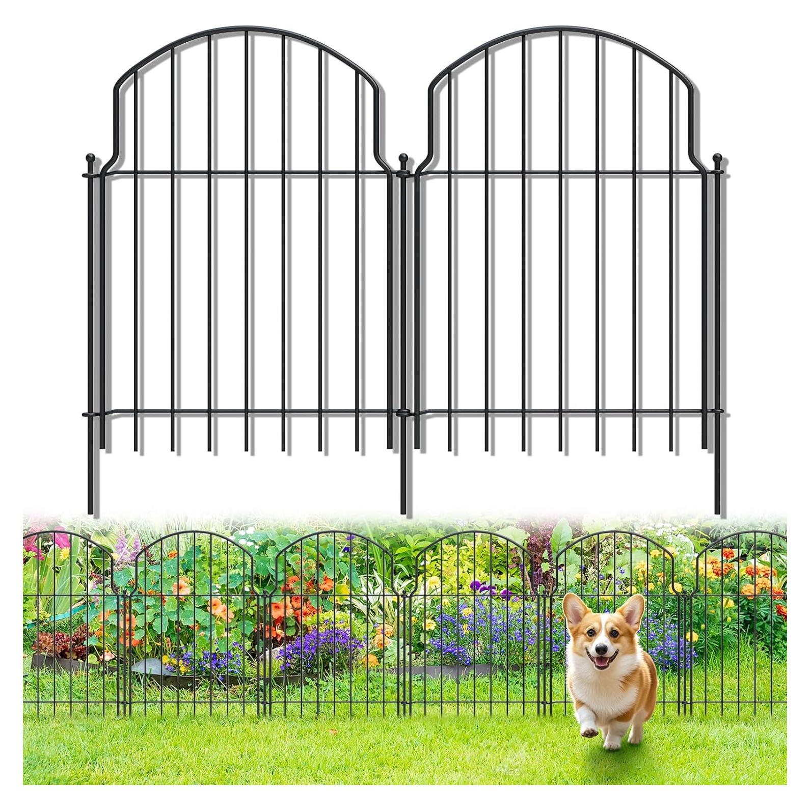 Cerca Decorativa de Metal Tivray 19 Paneles 50.8cm x 6.25m