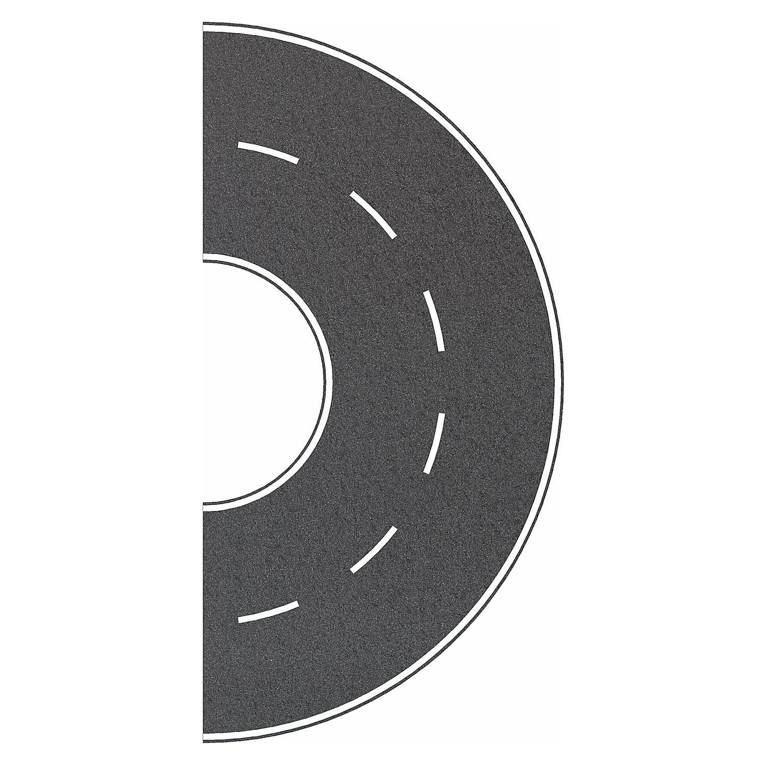 Kit de Escenografía Busch 7098 Curva de Calle 120mm HO