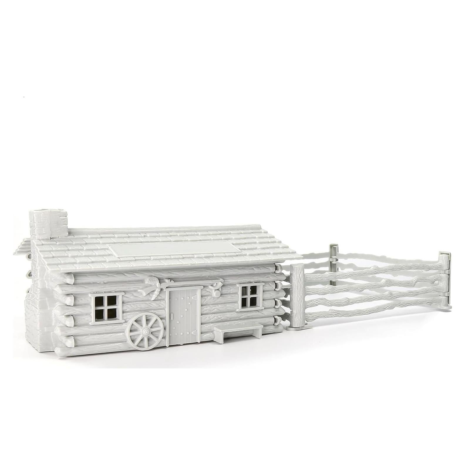 Modelo de Establo de Granja Evemodel JZO02JJ sin Pintar 1:48