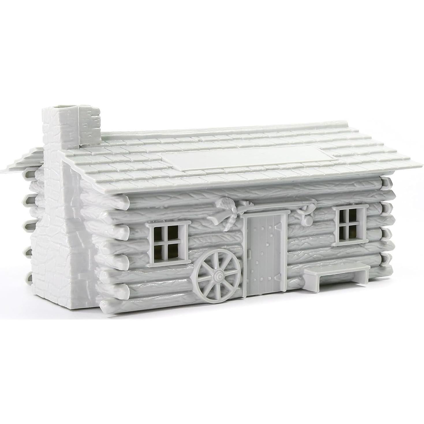 Modelo de Establo de Granja Evemodel JZO02JJ sin Pintar 1:48