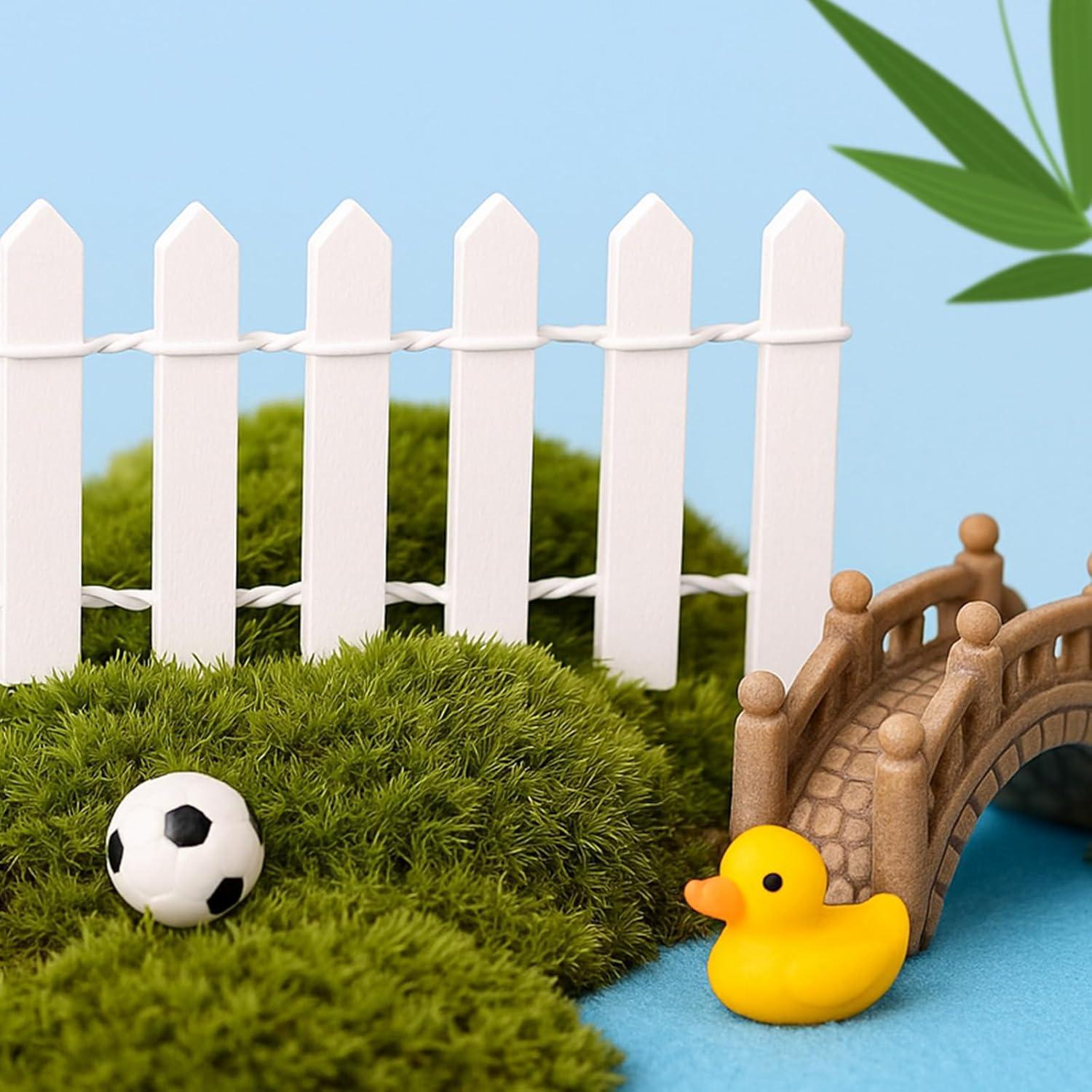 Cerca en Miniatura de Madera GALAOMA para Jardín de Hadas 101.6 cm