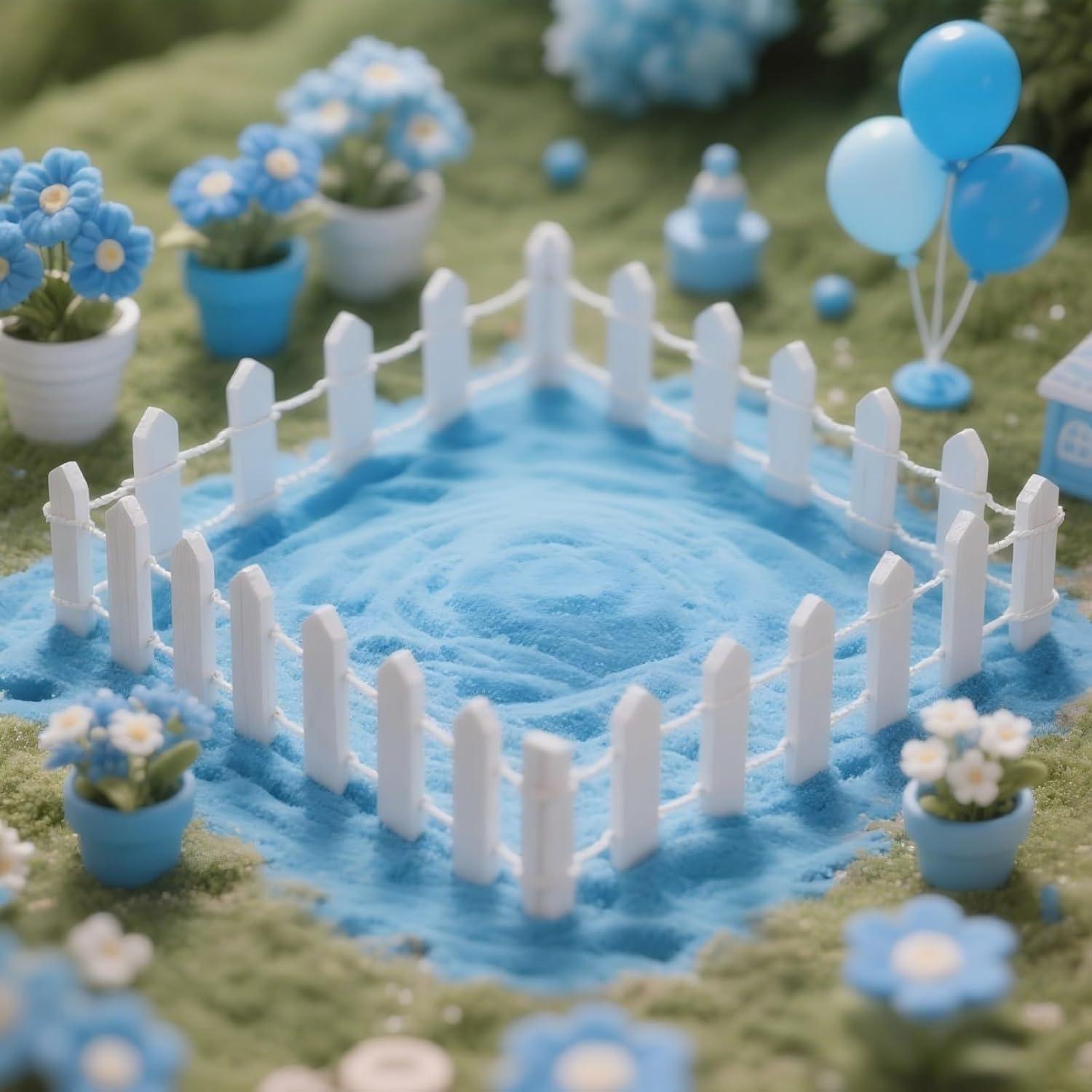 Cerca en Miniatura de Madera GALAOMA para Jardín de Hadas 101.6 cm